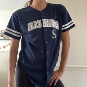 Genuine Merchandise Navy Blue Mariners Youth Jersey